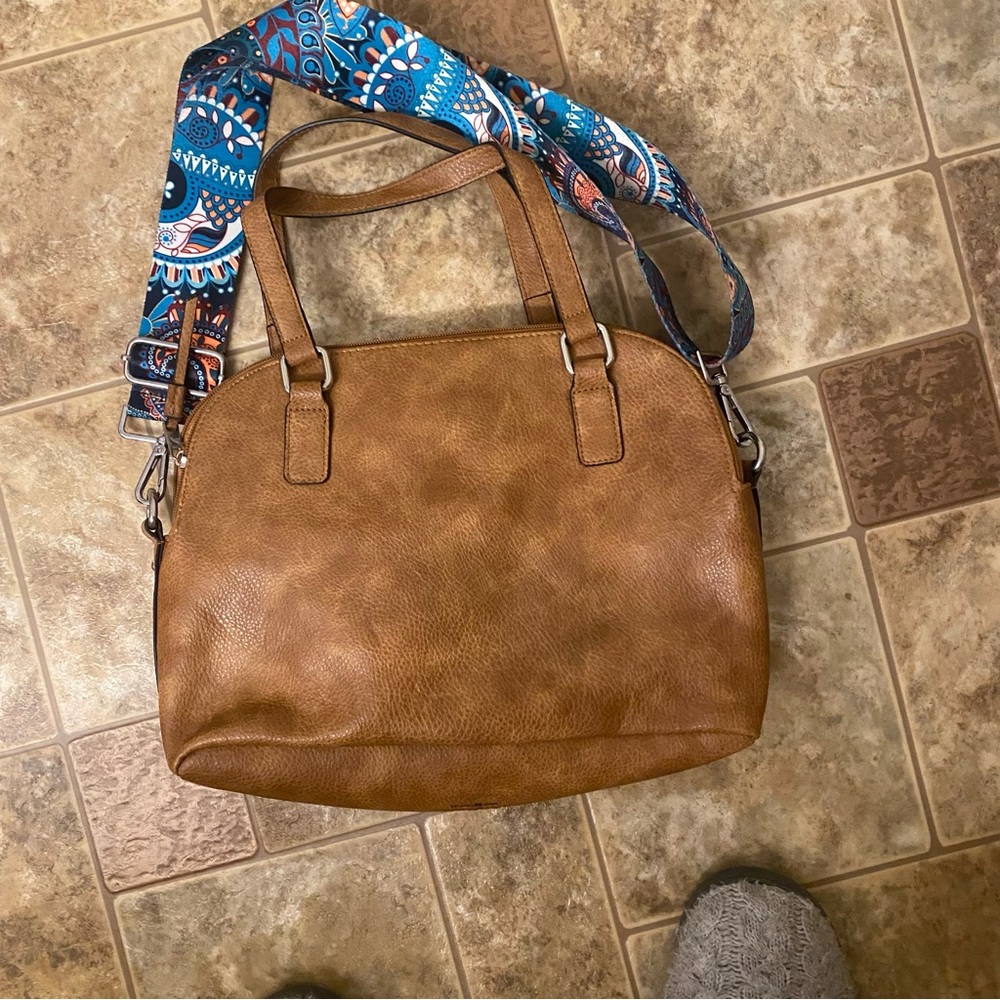 Large multi pocket brown BOC purse - Picture 2 of 6